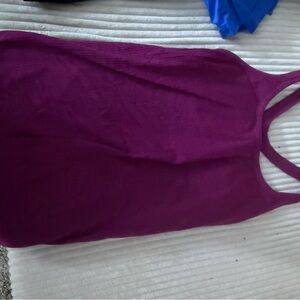 Lulu purple tank